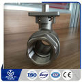 High Quality Competitive stainless steel din pn16 flanged carbon steel ball valve with handle